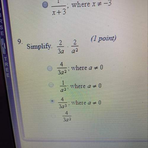 Simplify. x^2-3x-18/x+3 x - 3 x - 6 where x -3 x - 6 where x 6 1/x+3 where x -3 simplify x-2/x^2+4x-