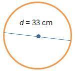 Asap what is the circumference of the circle? use 3.14 for pie a)51.81 cm b)102.3