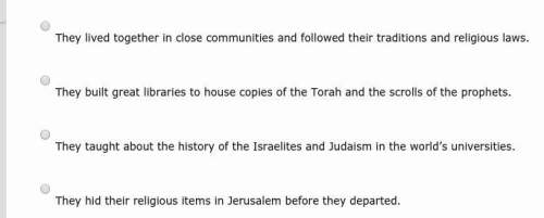 Plz how did the jews of the diaspora preserve their heritage?