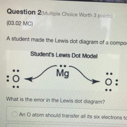 Astudent made the lewis dot diagram of a compound shown. what is the error in the lewis dot diagram?