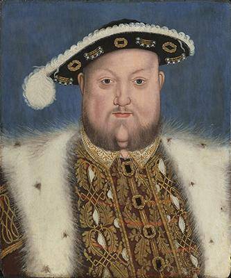 This is a portrait of Henry VIII. Which of the following is not a true statement about this portrait