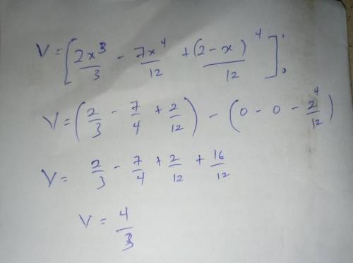 A solid right (noncircular) cylinder has its base R in the xy-plane and is bounded above by the para