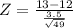 Z=\frac{13-12}{\frac{3.5}{\sqrt{49}}}