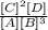\frac{[C]^{2} [D]}{[A][B]^{3}}