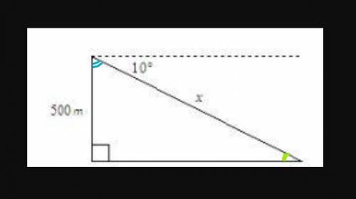 Please find the value of x and round to the nearest tenth