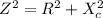 Z^2=R^2+X_c^2