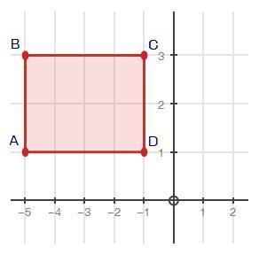 What series of transformations would carry rectangle abcd onto itself?  a. (x + 0, y − 4