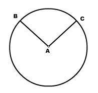 In circle a below, if angle bac measures 30 degrees, what is the measure of arc bc?