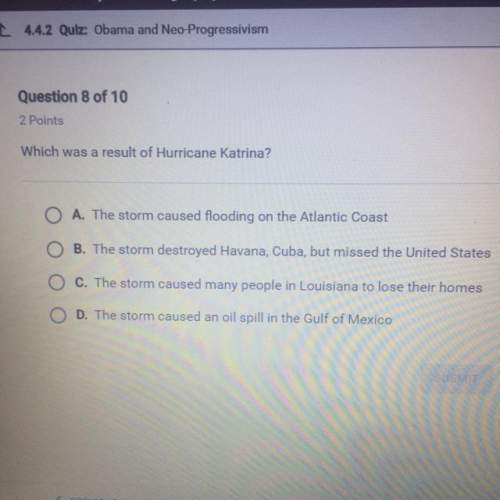 Which was a result of hurricane katrina?