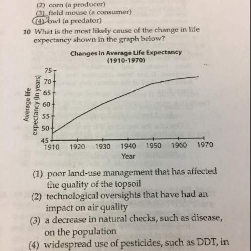 What is the most likely cause of the change in life expectancy shown in the graph below?