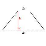 The trapezoid has 3inches long . the bottom is twice as long as the top. the length of each side is