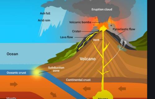 What is an opening in the surface of the earth from which lava escapes to the surface?