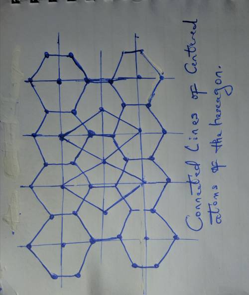 What would be an equivalent two-dimensional pointlattice for the area-centered hexagon?