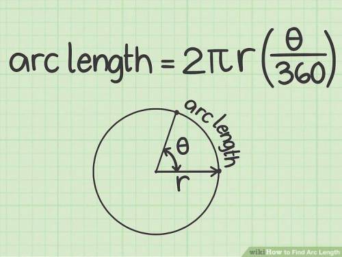 A circle has a radius of 3. An arc in this circle has a central angle of 60. What is the length of t