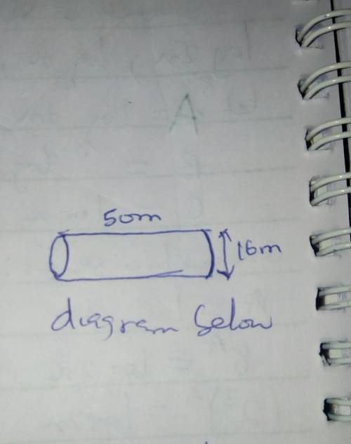 Which cylinders have the same volume as the cylinder below? Check all that apply. 32 m 20 m 16 m 400