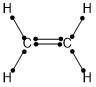 Draw a Lewis structure and indicate the hybridization for each molecule that contains more than one