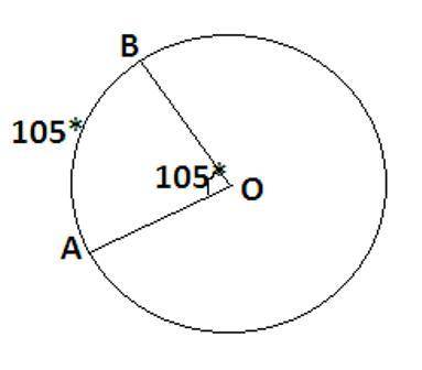 What is the length of Arc AB if the radius of a circle is 6 cm