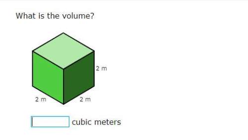 What is the volume?  cubic meters