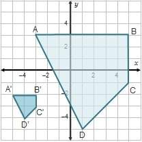 Which composition of similarity transformations maps polygon abcd to polygon a'b'c'd'?