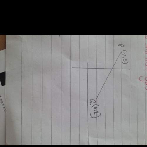 'work out the length of the line segment pq. give your answer correct to 3 significant figures