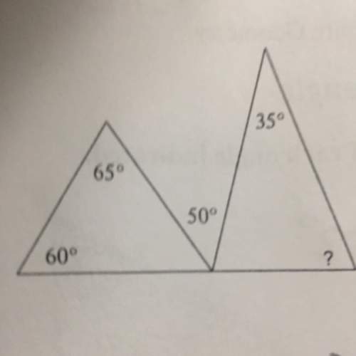 What is the angle of the question mark