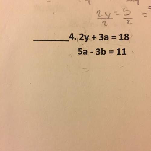 Its asks to solve each system by eliminating or substitution, and i dont know how to do it