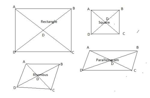 In a quadrilateral abcd, the diagonals intersect at point t. thomas has used the alternate interior