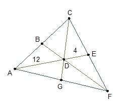 Pls with 10th grade geomtry based on the diagram, can point d be the centroid of triangl