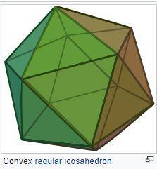 Please help me.What type of polygon would a peice of an icosahedron at a vertex create? Explain why.