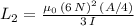 L_2=\frac{\mu_0\,(6\,N)^2\,(A/4)}{3\,I}