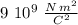 9\,\,10^9\,\,\frac{N\,m^2}{C^2}