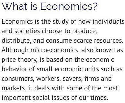 What is economic and finance