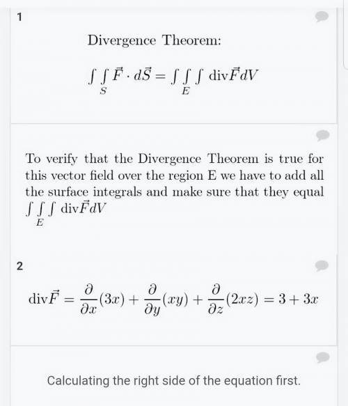 Verify that the Divergence Theorem is true for the vector field F on the region E. F(x,y,z)=3xi+xyj+