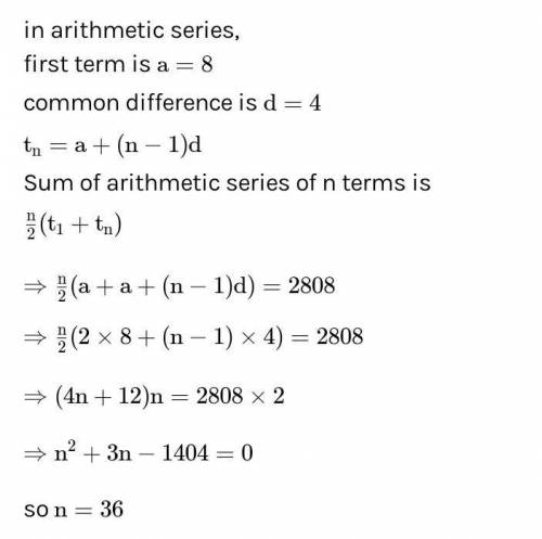 Write the secound term of an arithematic sequence in 8 and common difference is 3

a) write the sequ