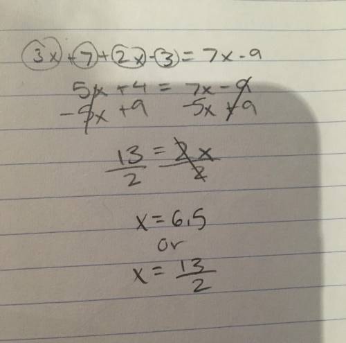 If DE=3x+7, EF=2x-3 and DF=7x-9, find DF