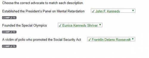 Who established the President’s Panel on Mental Ret*rdation?

a. Dorothea Dix
b. John F. Kennedy
c.