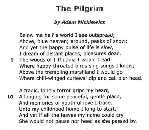 The poem is in the bottom dying for pl 1)which line from the poem supports the theme?