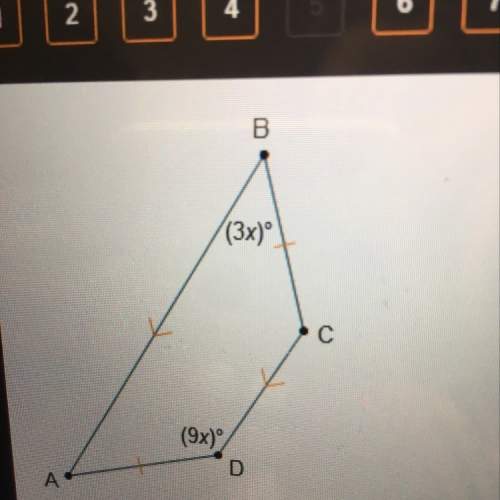 What is the value of x in trapezoid abcd? ?  asap