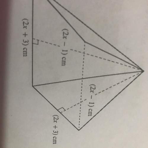 Find an expanded expression for the total surface area of the square-based pyramid.