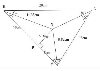 The triangle in the diagram represents a mold that anna uses to shape dough before baking. anna also