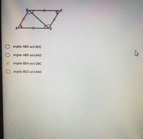 Which is not a pair of congruent angles in the diagram below