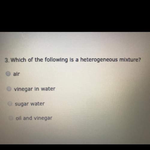 Which of the following is a heterogeneous mixture?