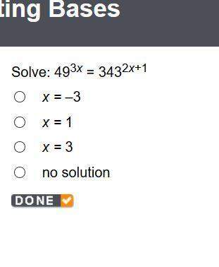 Anyone know the answer to this algebra problem?
