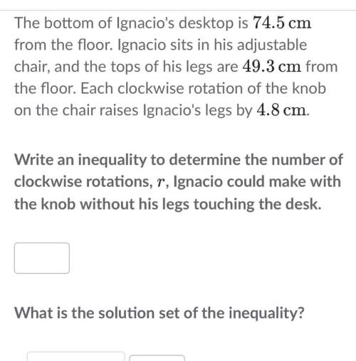 The bottom of ignacio's desktop is  7.45cm from the floor. ignacio sits in his adjustabl