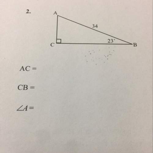 Find all the missing sides or angles in each right triangles
