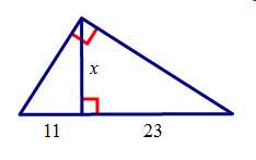 Find the value of x. round the answer to the nearest tenth, if needed. a. 5.