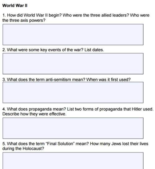 How did world war ii begin? who were the three allied leaders? who were the three axis powers?