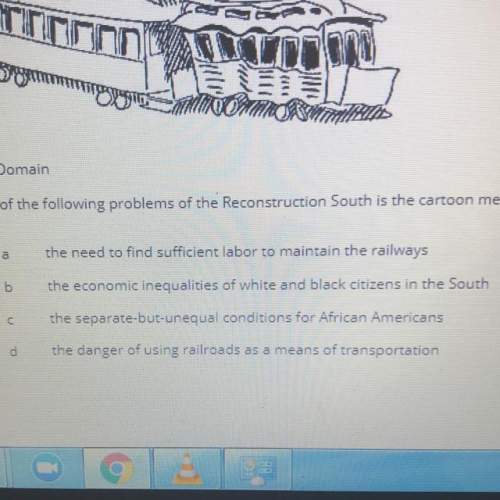 Which of the following problems of the reconstruction south is the cartoon meant to highlight&lt;