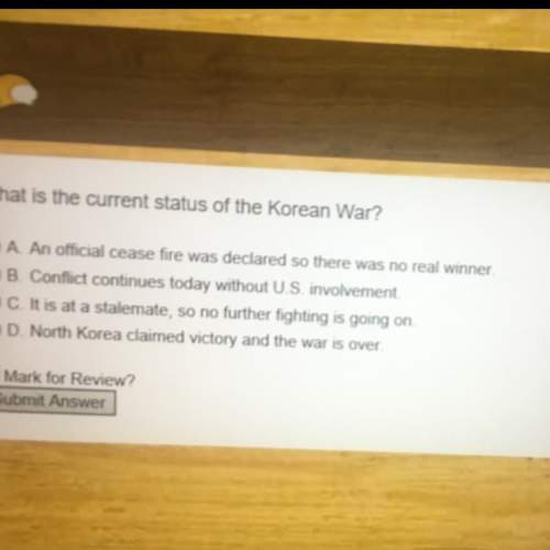 What is the current status of the korean war