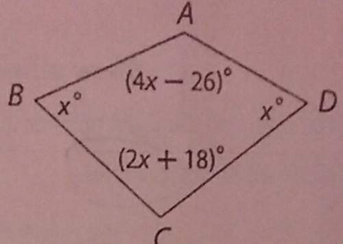 Find the measure of each interior angle given by the following figure